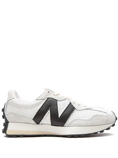 New Balance X Casablanca White And Black 327 Sneakers