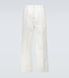 VALENTINO WIDE-LEG COTTON trousers,P00522274