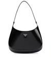 PRADA CLEO SMALL LEATHER SHOULDER BAG,P00526544