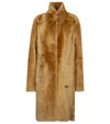 JOSEPH POLAR SKIN BRITTANY REVERSIBLE SHEARLING COAT,P00530291