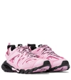 Balenciaga Track Colorblock Mesh Sneakers In Pink