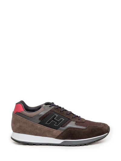 Hogan Sneakers H321 Redgreen In Red,green