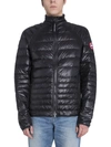 Canada Goose Hybridge Base Down-filled Jacket In Black