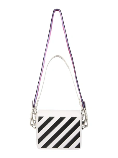 Off-white White Leather Shoulder Bag