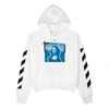 OFF-WHITE MONA LISA PRINTED COTTON SWEATSHIRT,3967383