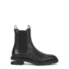 Alexander Wang Andy Low-heel Gored Ankle Boots In Black