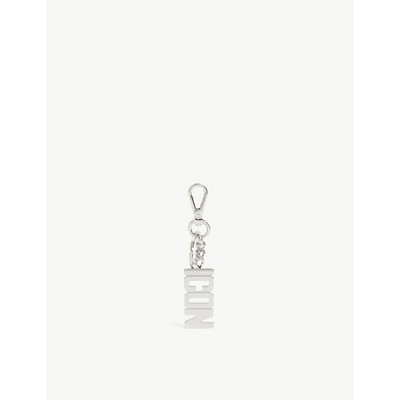 Dsquared2 Acc Logo Silver-toned Keyring