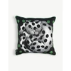 Fornasetti High Fidelity Silk Cushion 45cm X 45 Cm