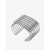 SHAUN LEANE QUILL STERLING SILVER CUFF,970-10179-QU010SSNABOS