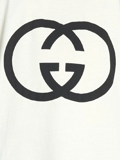 Gucci Men's White Cotton T-shirt