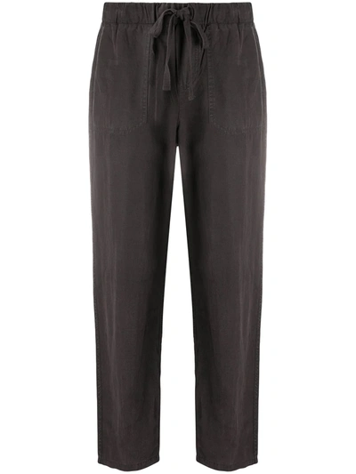 Rails Graham Cropped Trousers In Black