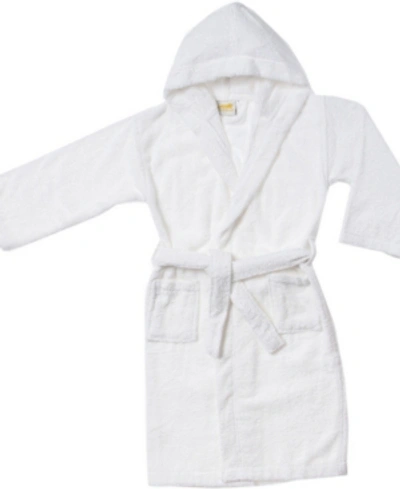 Superior Premium Kids Hooded Bathrobe Bedding In White