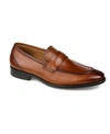 Thomas & Vine Thomas And Vine Bishop Apron Toe Penny Loafer In Cognac