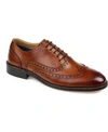 Thomas & Vine Thomas And Vine Odin Plain Toe Oxford Shoe In Cognac