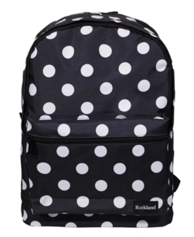 Rockland Classic Laptop Backpack In Blackdot