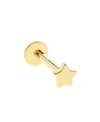 Rhona Sutton Bodifine 10k Gold Star Tragus In Gold