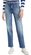 MOTHER HIGH WAISTED UTILITY JEANS