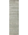 Km Home Closeout!  3564/0033/gray Cantu Gray 2'2" X 7'7" Runner Rug In Gray