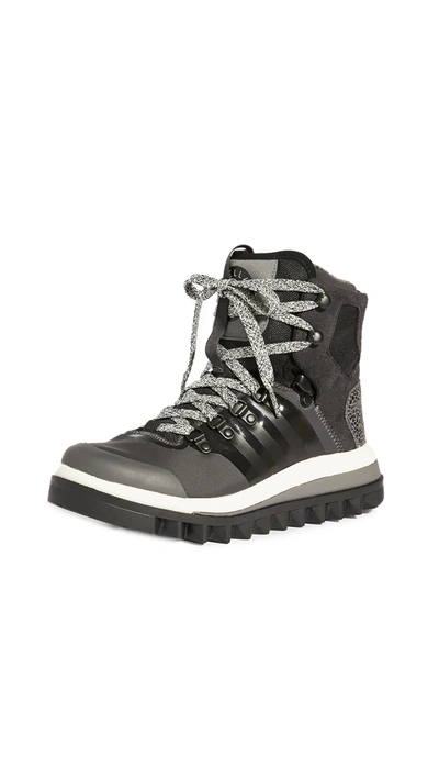 Adidas By Stella Mccartney Eulampis Water Resistant Sneaker Boot In Black