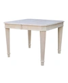 INTERNATIONAL CONCEPTS TUSCANY BUTTERFLY LEAF DINING TABLE