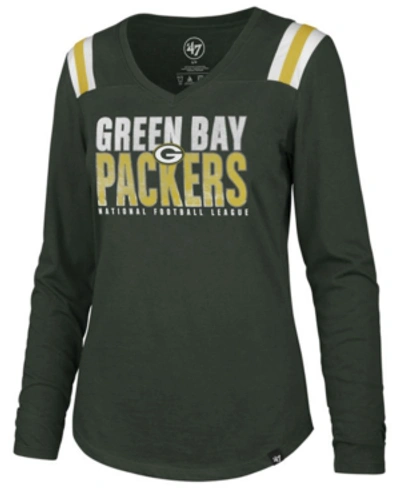 47 Brand Women's Green Bay Packers Flash Long Sleeve T-shirt