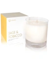 MUSÉE SAGE & TOBACCO HAND-POURED SOY CANDLE, 8.8-OZ.