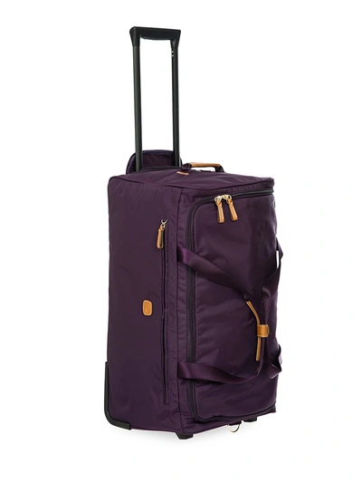 Bric's Men's 28-inch Rolling Duffel Bag In Violet