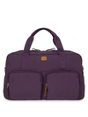 Bric's Men's X-travel 18" Boarding Duffel In Violet