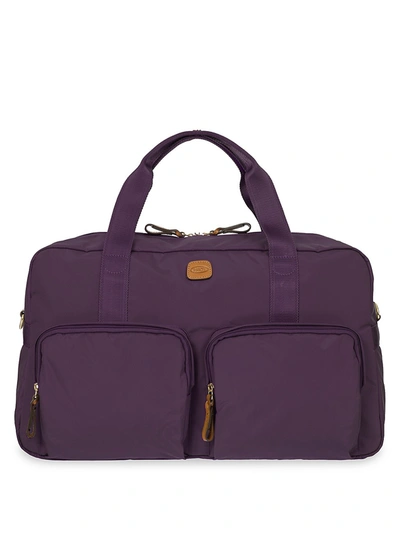 Bric's Men's X-travel 18" Boarding Duffel In Violet