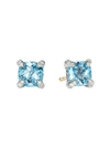 David Yurman Women's Châtelaine® Stud Earrings With Gemstone & Diamonds In Rhodalite Garnet