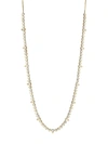 ADRIANA ORSINI 18K GOLDPLATED & MIXED CUBIC ZIRCONIA NECKLACE,400012262076