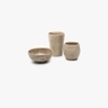 BRUNELLO CUCINELLI NEUTRAL BOWL AND TUMBLER SET,MLSETCER3CG32416095696