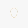 Tom Wood Gold-plated Rounded Curb Thin Chain Necklace In Gold