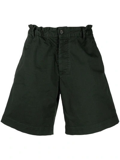 Dsquared2 Explorer Big Cotton-twill Shorts In Green