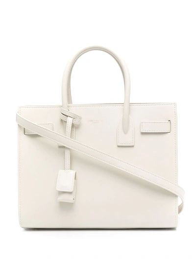 Saint Laurent Sac De Jour Tote Bag In Neutrals