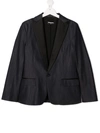 Dsquared2 Single Button Blazer In Blue