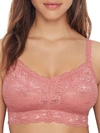 Cosabella Never Say Never Sweetie Curvy Bralette In Pink Terracotta