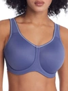 Wacoal Simone Seamless Underwire Sports Bra In Marlin,thistle Down