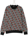 DSQUARED2 TEEN SPORTS EDTN.03-PRINT SWEATSHIRT