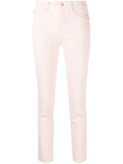 7 For All Mankind Roxanne Slim-fit Jeans In Pink