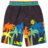 Stella Mccartney Teen Palm-tree Print Swimming Shorts In Black