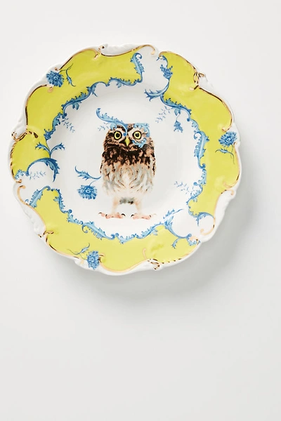 Lou Rota Nature Table Dessert Plate In Yellow