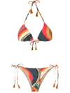 Lygia & Nanny Maya Printed Bikini Set In Multicolour