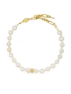 Anni Lu Stellar Pearly 18kt Gold-plated Bracelet In Gold