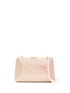Serpui Mirela Clutch Bag With Crystals In Pink