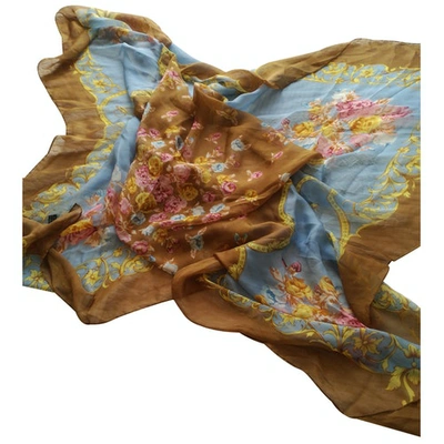 Pre-owned Basile Silk Neckerchief In Other