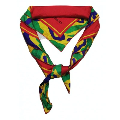 Pre-owned Givenchy Silk Neckerchief In Multicolour