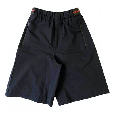 Pre-owned Prada Navy Shorts