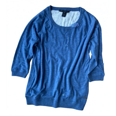 Pre-owned Marc By Marc Jacobs Cashmere Sweatshirt In Blue