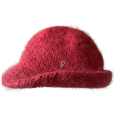 Pre-owned Dondup Wool Hat In Red